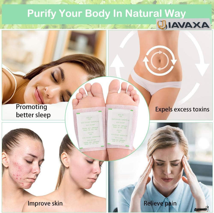 Premium Natural Detox Foot Patches For Weight Loss & Overall Wellness