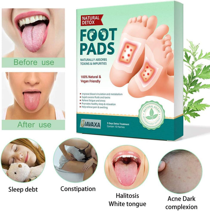 Premium Natural Detox Foot Patches For Weight Loss & Overall Wellness