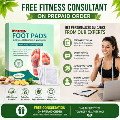 Premium Natural Detox Foot Patches For Weight Loss & Overall Wellness