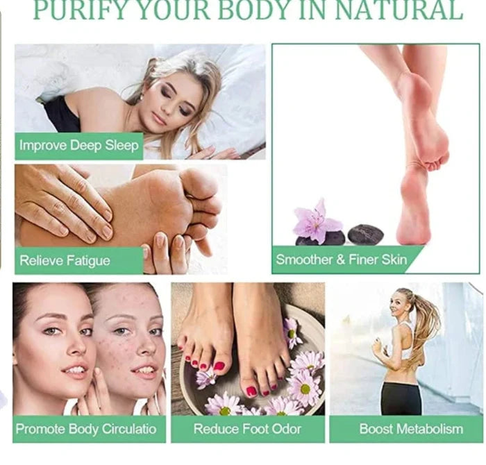 Premium Natural Detox Foot Patches For Weight Loss & Overall Wellness
